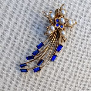 Sweet Vintage "Shooting Star" Brooch